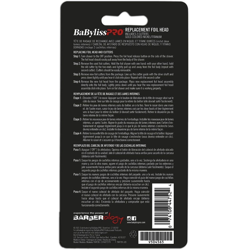 BAB-PRO DBL REPLACEMENT FOIL [BLACK] #FXRF2B