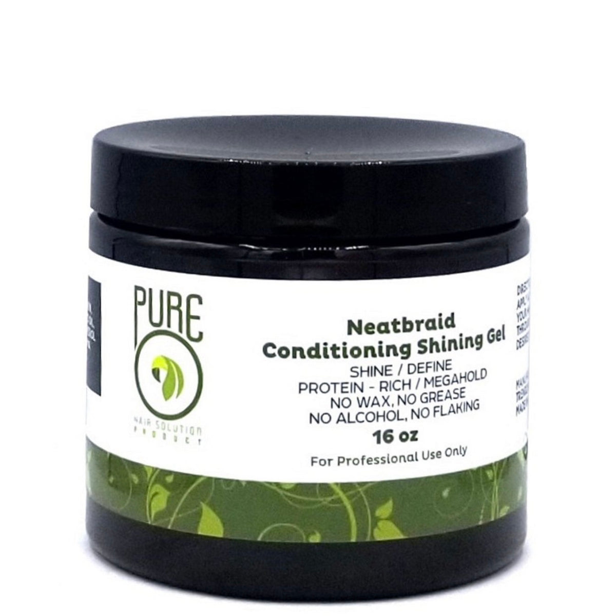 PURE O NATURAL NEATBRAID COND GEL 16oz