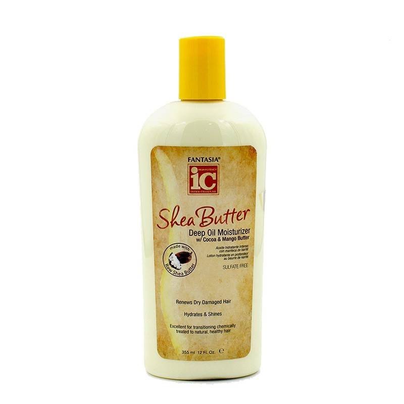 IC [SHEA BUTTER] OIL MOISTURIZER 12oz