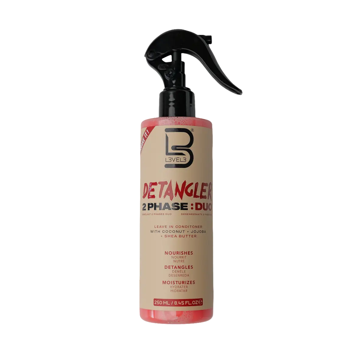 LEVEL3 2PHASE DETANGLER SPRAY 250ml