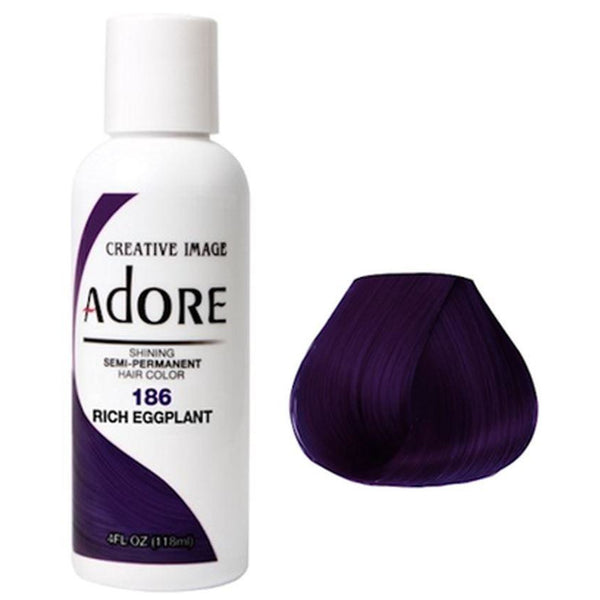 ADORE COLOR RICH EGGPLANT (186) 4oz