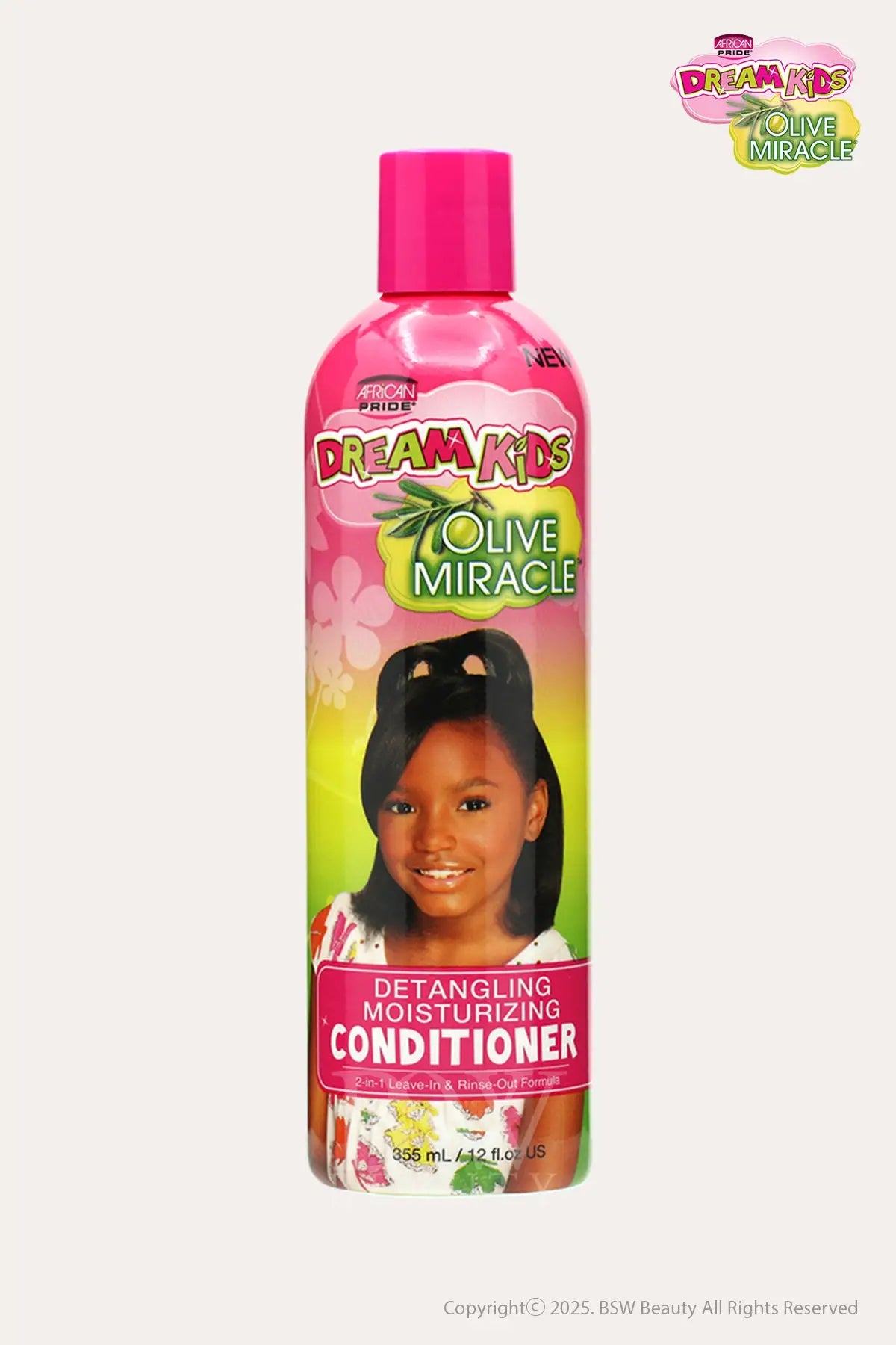 African Pride Dream Kids Moisturizing Conditioner, 12 oz