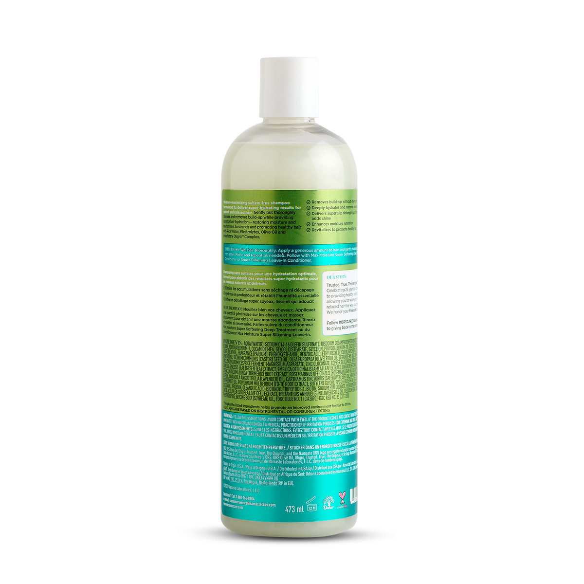 ORS MAX MOISTURE SULF FREE SHAMPOO 16oz
