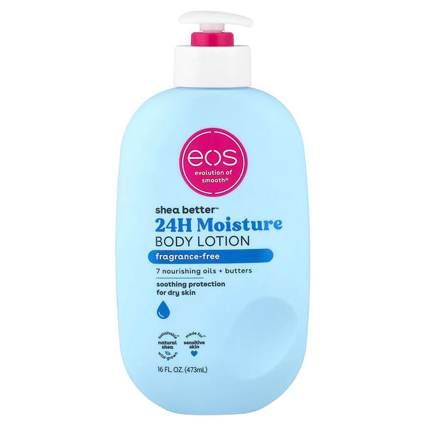 EOS SHEA BETTER LOTION (FRAGRANCE FREE) 16oz
