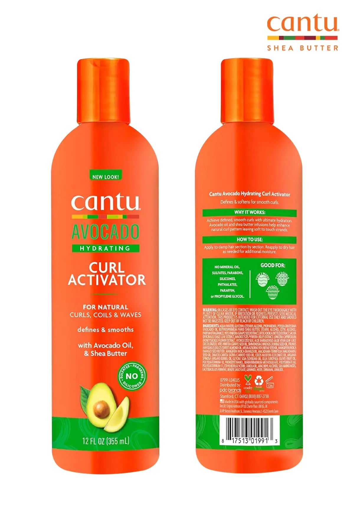 CANTU NAT AVOCADO CURL ACTIVATOR CRM 12oz