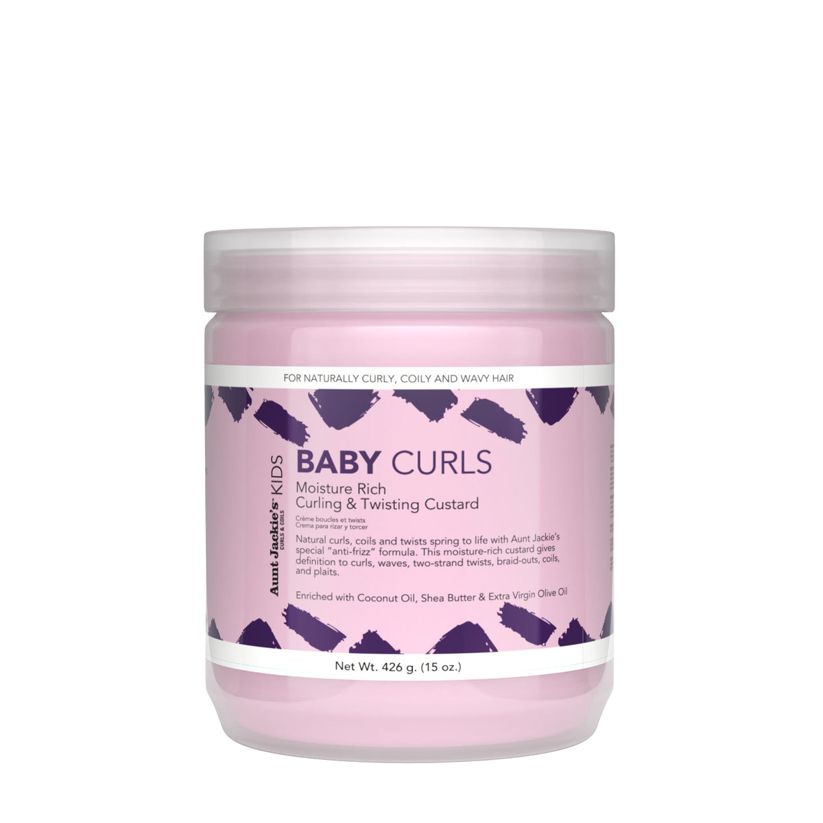 AUNT-JACKIE'S GIRLS BABY GIRL CURL CUSTARD 15oz