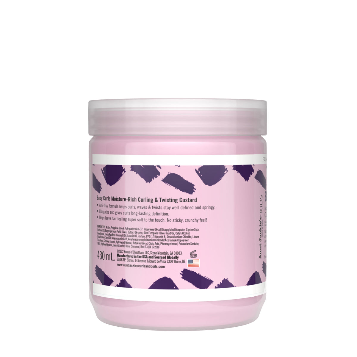 AUNT-JACKIE'S GIRLS BABY GIRL CURL CUSTARD 15oz