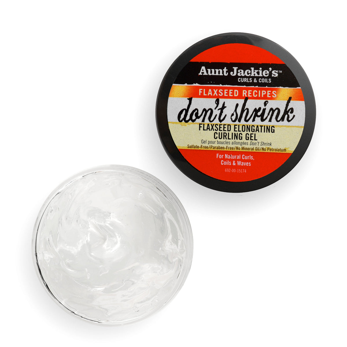 AUNT-JACKIE'S FLAX DON'T SHRINK CURL GEL 15oz
