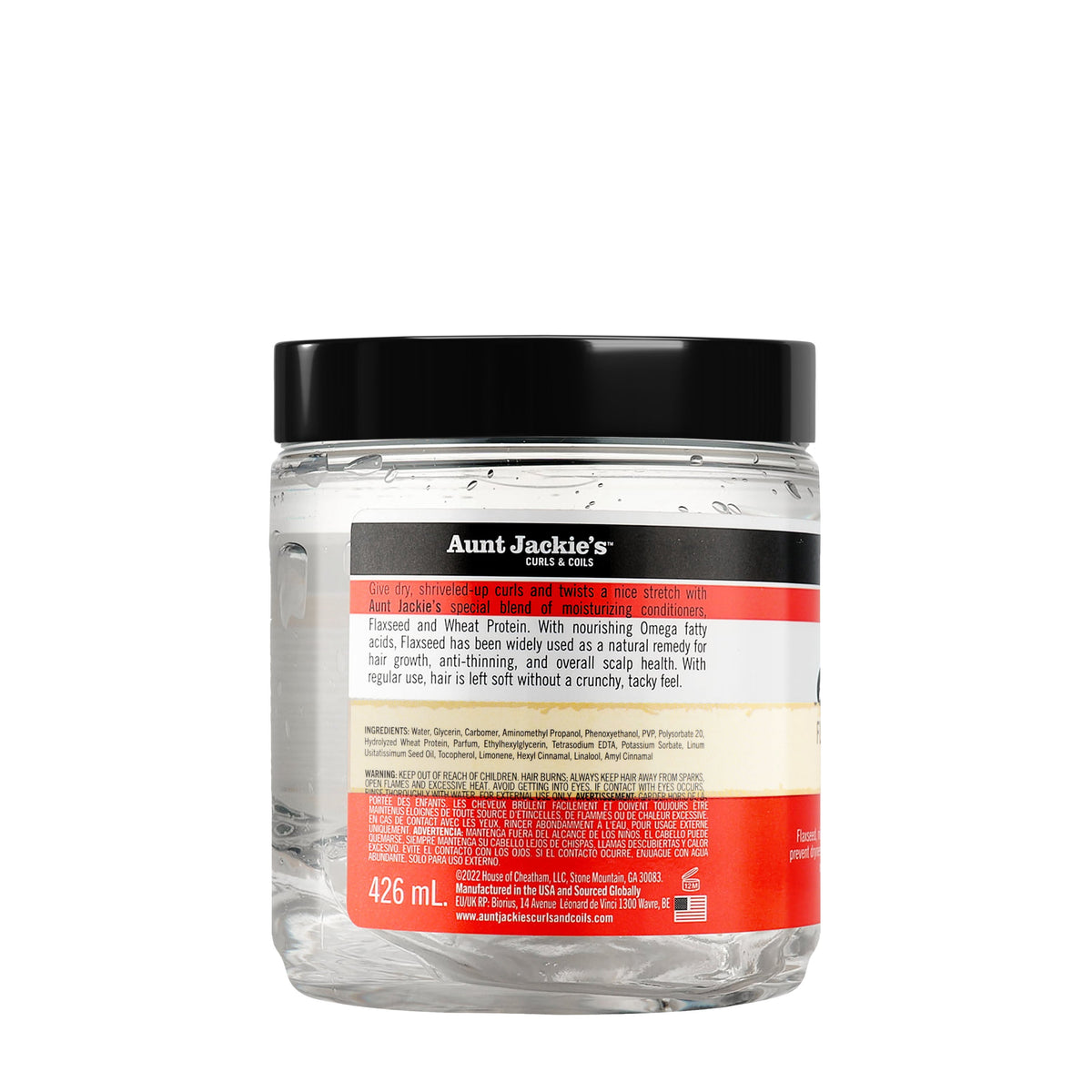 AUNT-JACKIE'S FLAX DON'T SHRINK CURL GEL 15oz