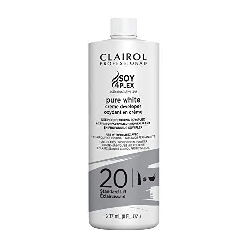 CLAIROL PURE WHITE CR DEV 20VOL 8oz