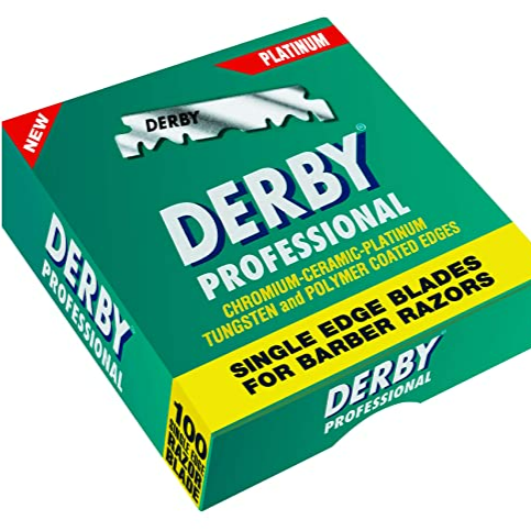 DERBY SINGLE EDGE BLADES PK/100 [GREEN]