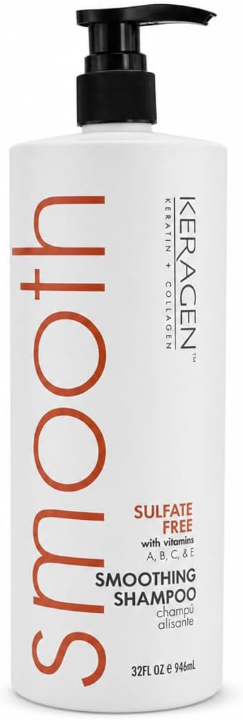 KERAGEN SMOOTHING SHAMPOO 32oz