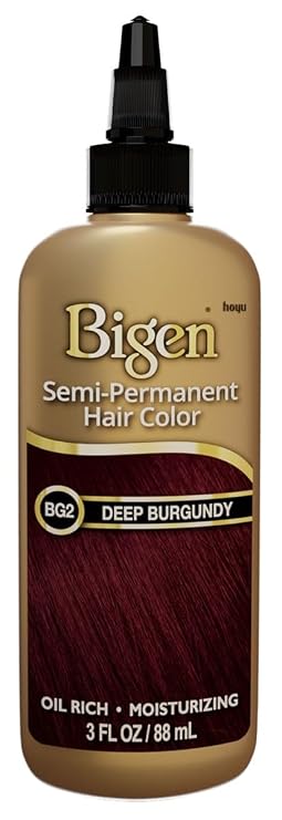 BIGEN SEMI PERM COLOR-BG2 DEEP BURGUNDY DP/6
