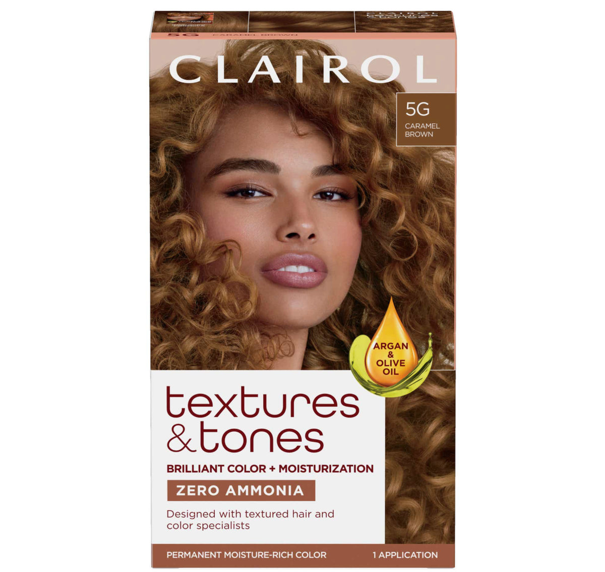 CLAIROL TXT/TONES 5G LT CARAMEL BROWN