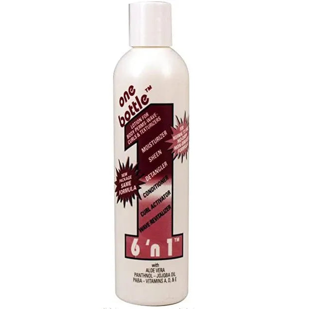 6'N1-MOISTURIZER EX-DRY 8oz Aloe Vera, Jojoba Oil &amp; Vitamins