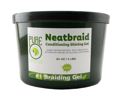 PURE O NATURAL NEATBRAID COND GEL 64oz