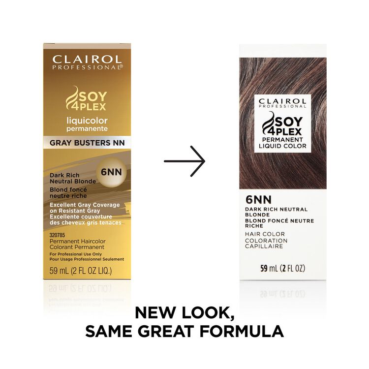 CLAIROL LIQUICOLOR 6NN DK RICH NEUT BLONDE 2oz