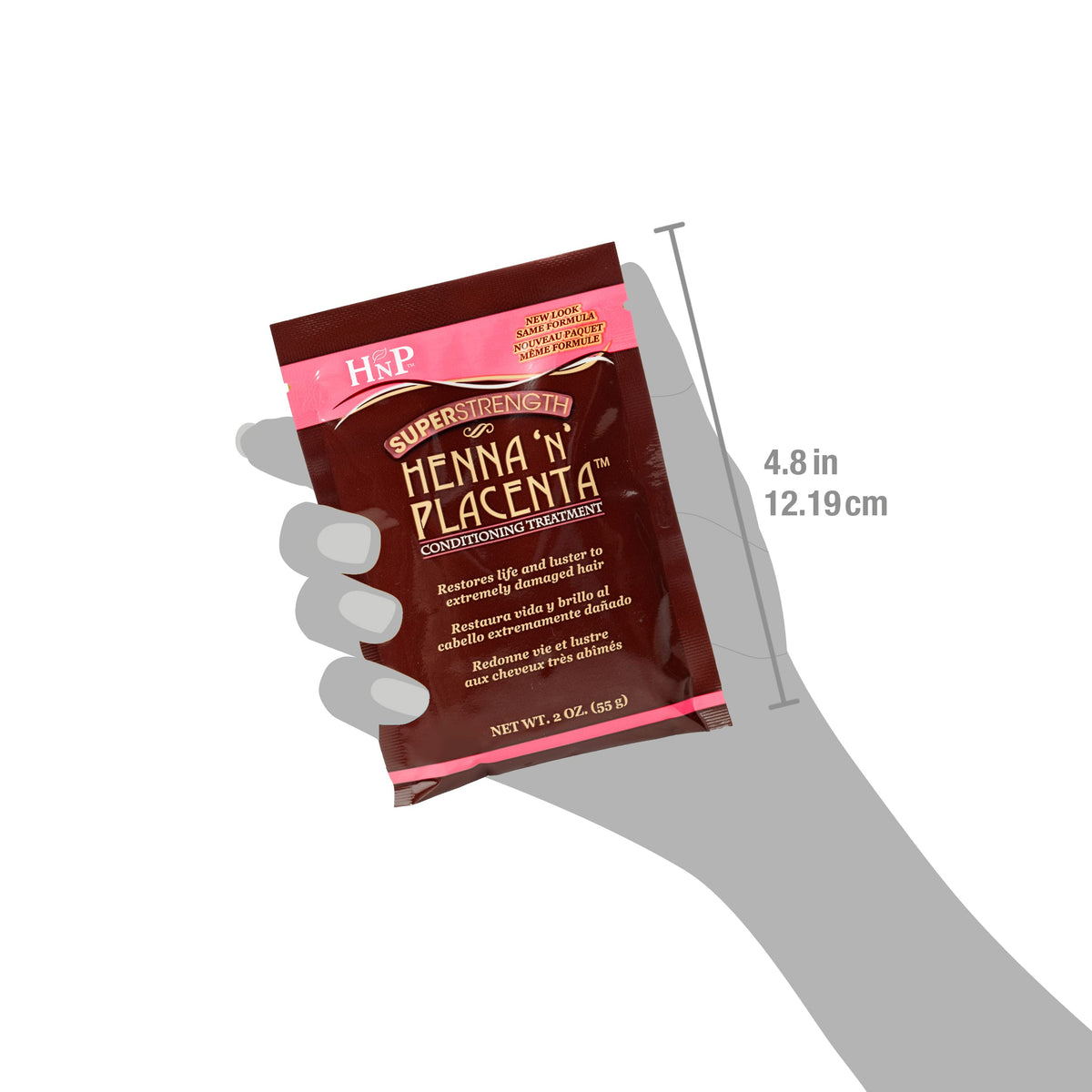 HASK HENNA & PLACENTA PAC SUPER [DP/12][CS/24]