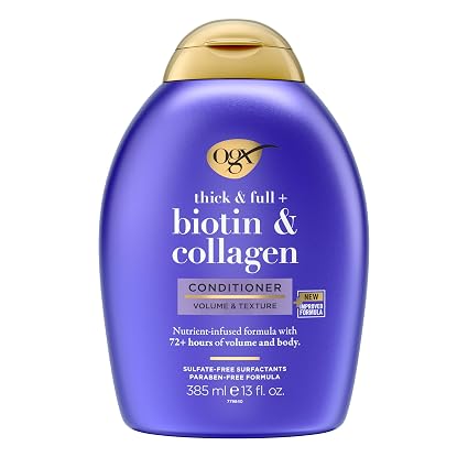 OGX BIOTIN & COLLAGEN CONDITIONER 13oz