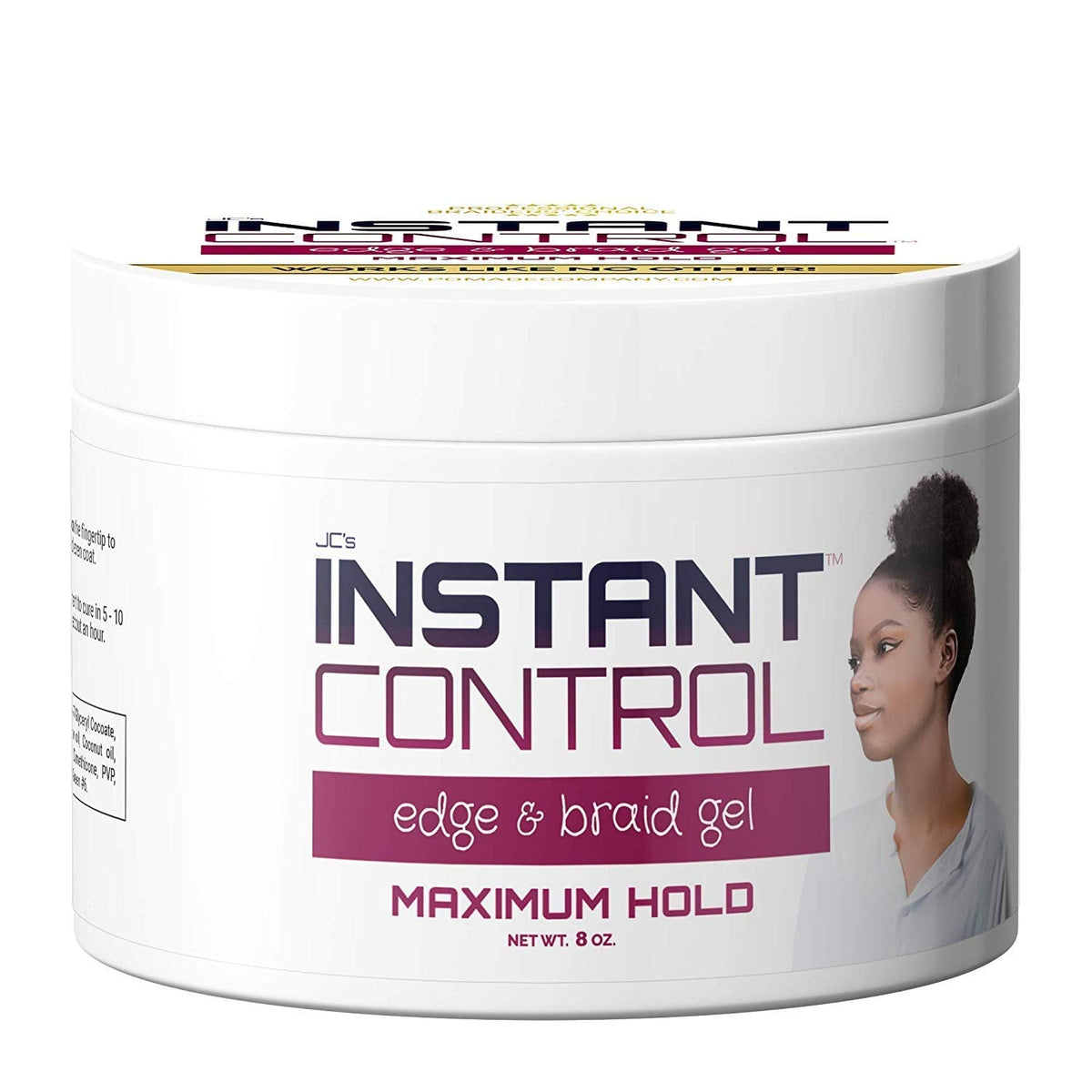 INSTANT-CONTROL EDGE & BRAID GEL 8oz