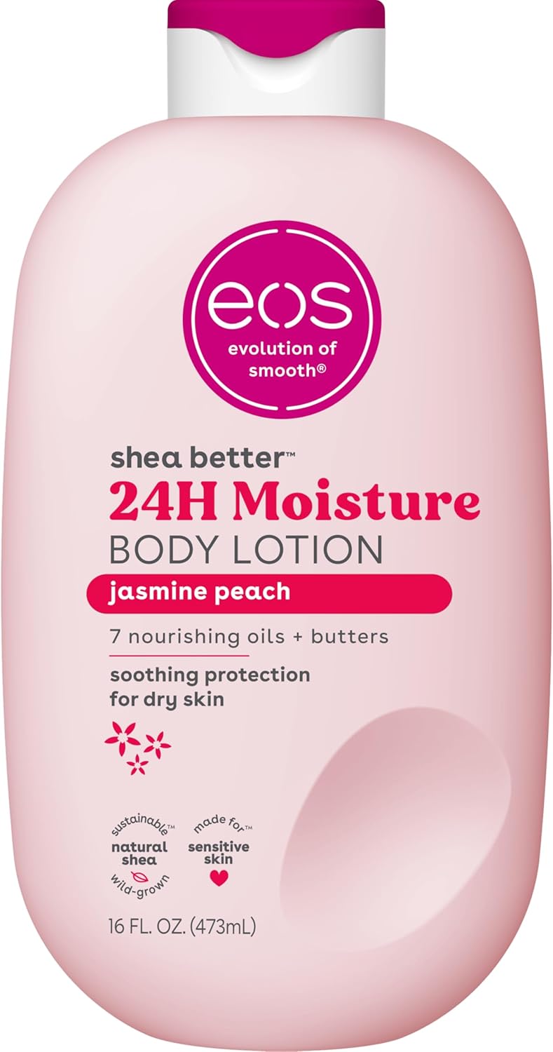 EOS SHEA BETTER LOTION (JASMINE PEACH ) 16oz