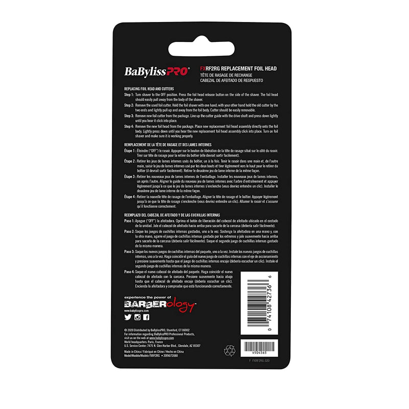 BAB-PRO DBL REPLACEMENT FOIL [ROSE GOLD] #FXRF2RG
