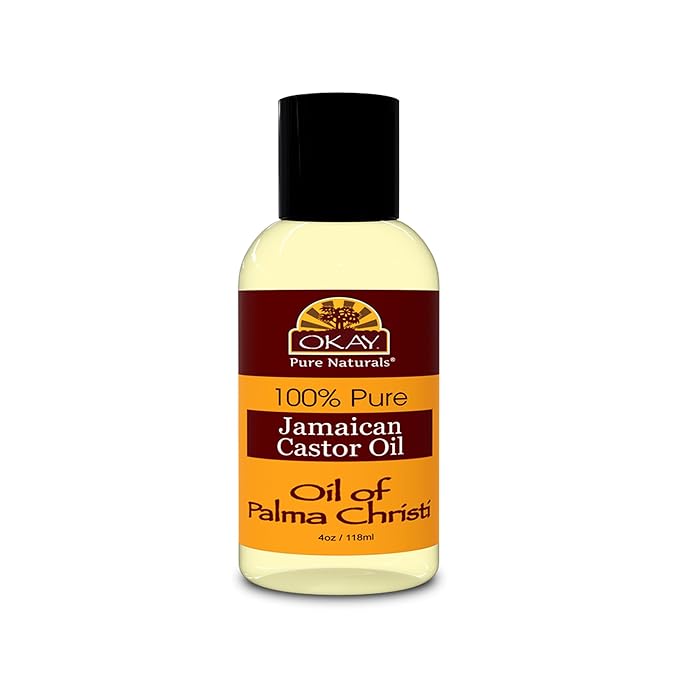 OKAY 100% PURE JAMAICAN CASTOR OIL 4oz