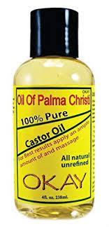 OKAY 100% PURE OIL/PALMA CHRISTI CASTOR OIL 4oz