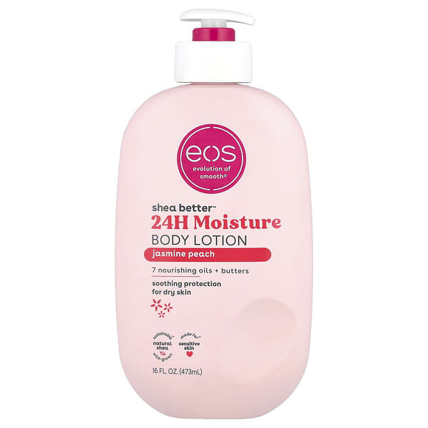 EOS SHEA BETTER LOTION (JASMINE PEACH ) 16oz