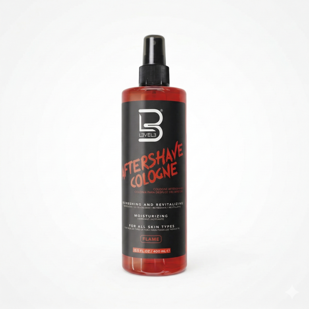 LEVEL3 AFTERSHAVE COLOGNE (FLAME) 13.5oz