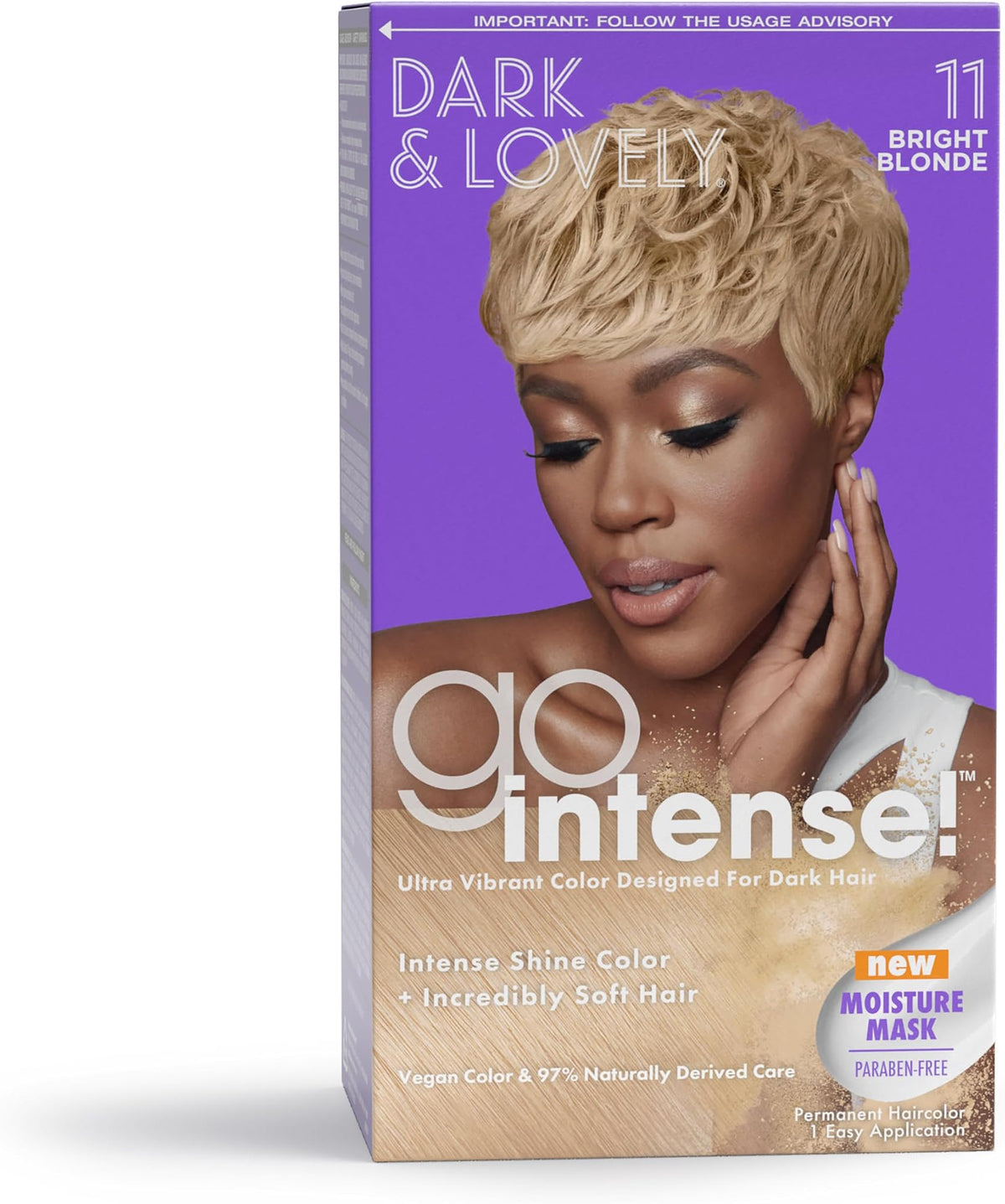 D&L GO INTENSE COLOR LT GOLDEN BLONDE 11