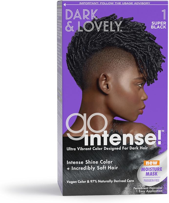 D&L GO INTENSE COLOR SUPER BLACK 1