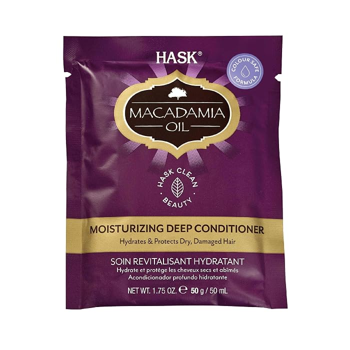 HASK MACADAMIA OIL DEEP COND PAK [DP/12][CS/24]