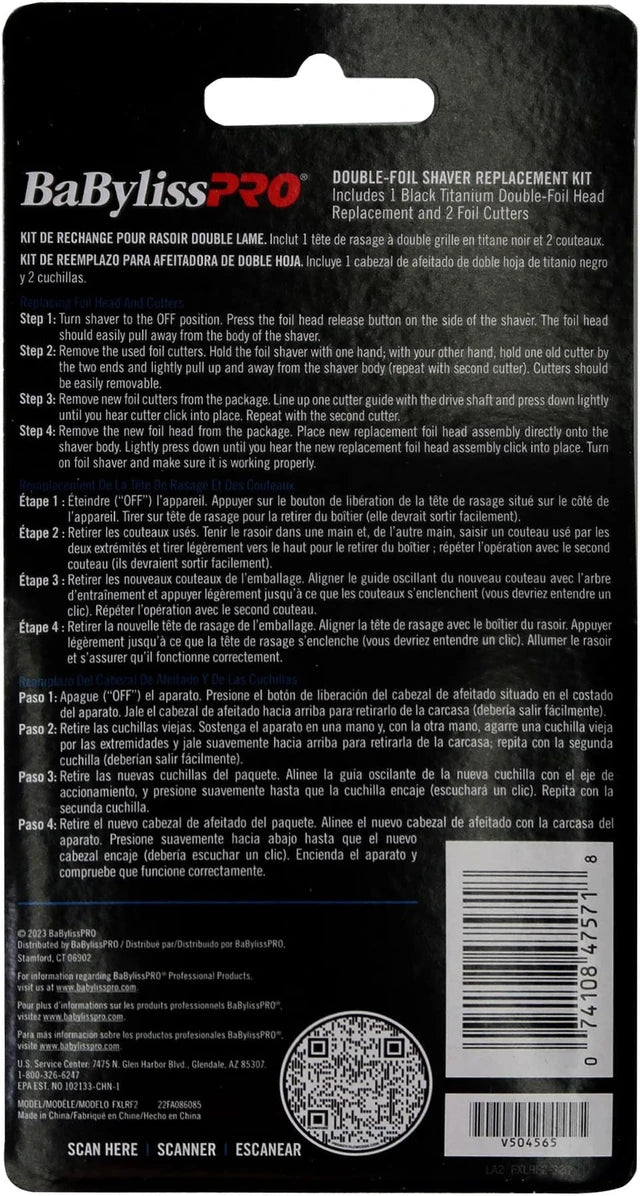 BAB-PRO UV DOUBLE FOIL REPLACEMENT #FXLRF2