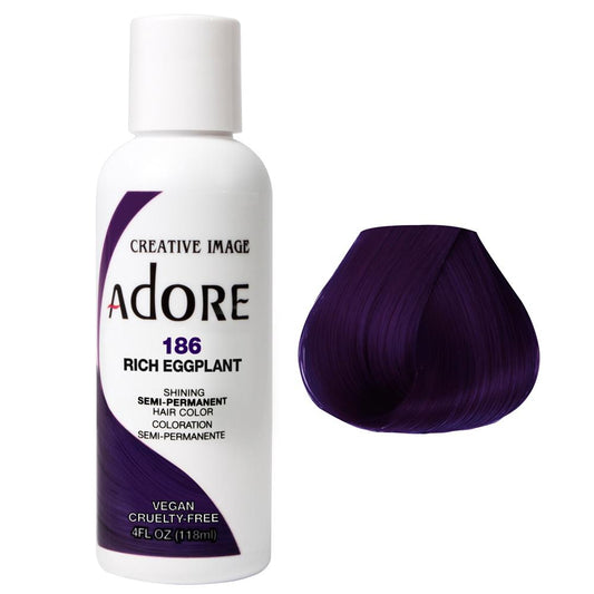 ADORE COLOR RICH EGGPLANT (186) 4oz