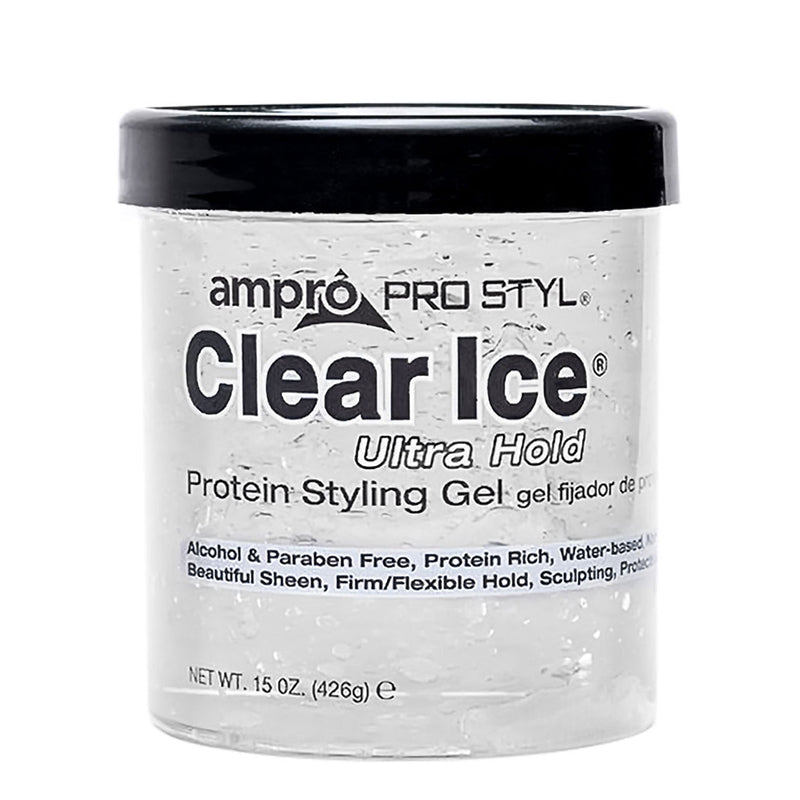 AMPRO STYLING GEL [CLEAR ICE] 15.73oz