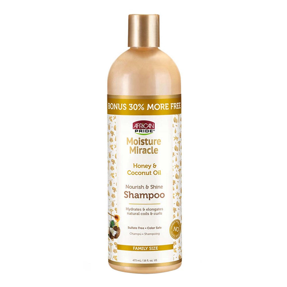 AFRICAN PRIDE MOISTURE MIRACLE SHAMPOO 16oz