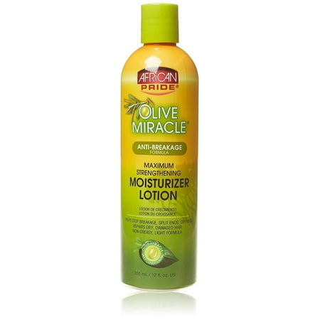 AFRICAN PRIDE OLIVE MIRACLE MOISTURIZING LOTION 12oz
