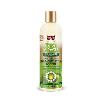 AFRICAN PRIDE OLIVE MIRACLE MOISTURIZING LOTION 12oz