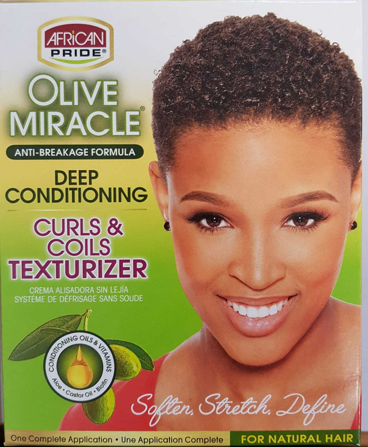 AFRICAN PRIDE OLIVE MIRACLE TEXTURIZER KIT