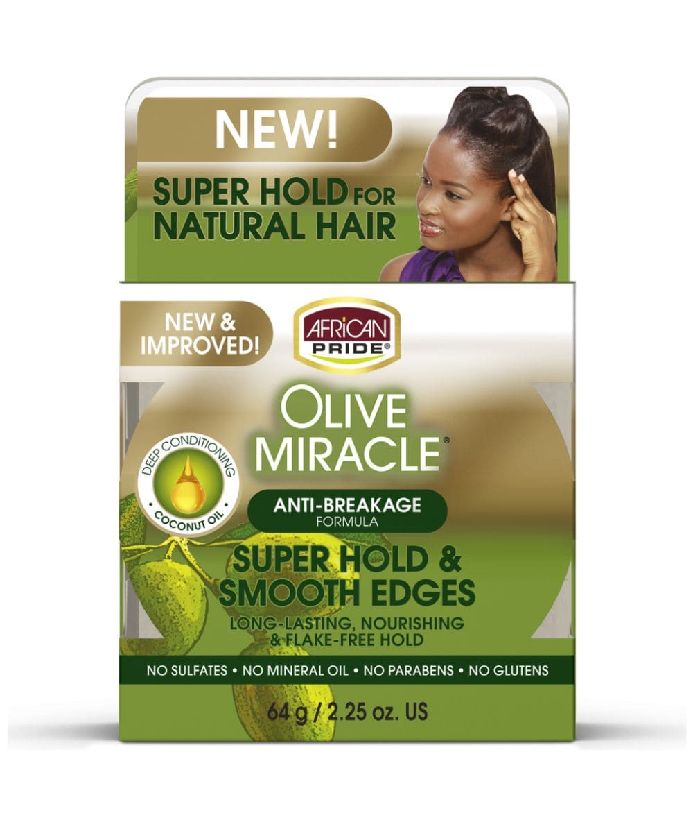 AFRICAN PRIDE OLIVE MIRACLE SMOOTH EDGES 2.25oz