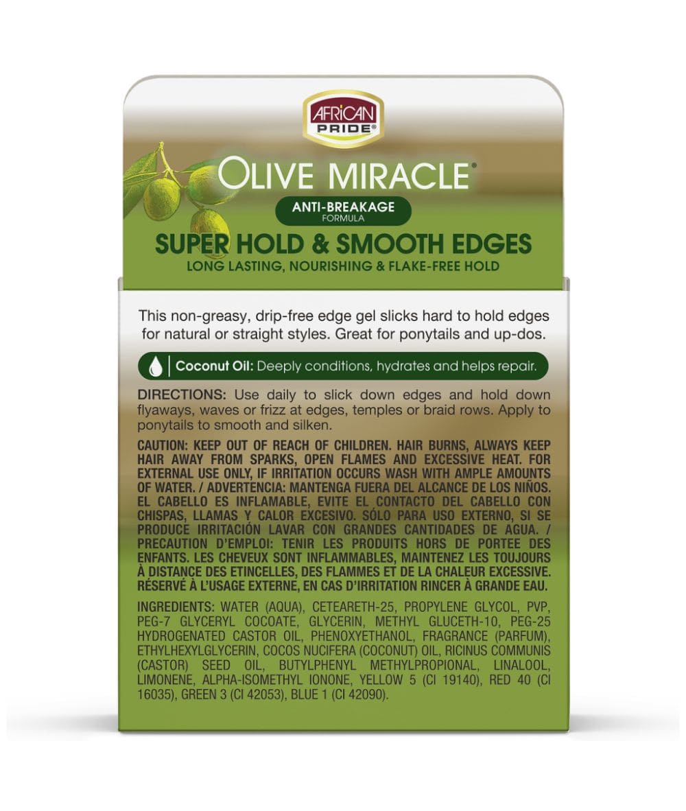 AFRICAN PRIDE OLIVE MIRACLE SMOOTH EDGES 2.25oz