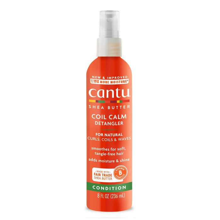 CANTU NAT COIL CALM DETANGLER 8oz