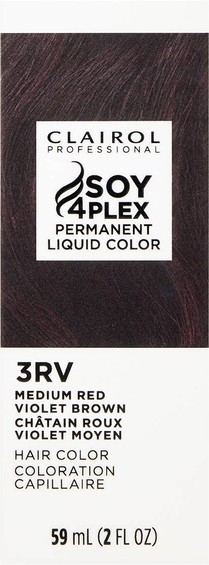CLAIROL LIQUICOLOR 3RV/68R MED RED VLT BRN 2oz