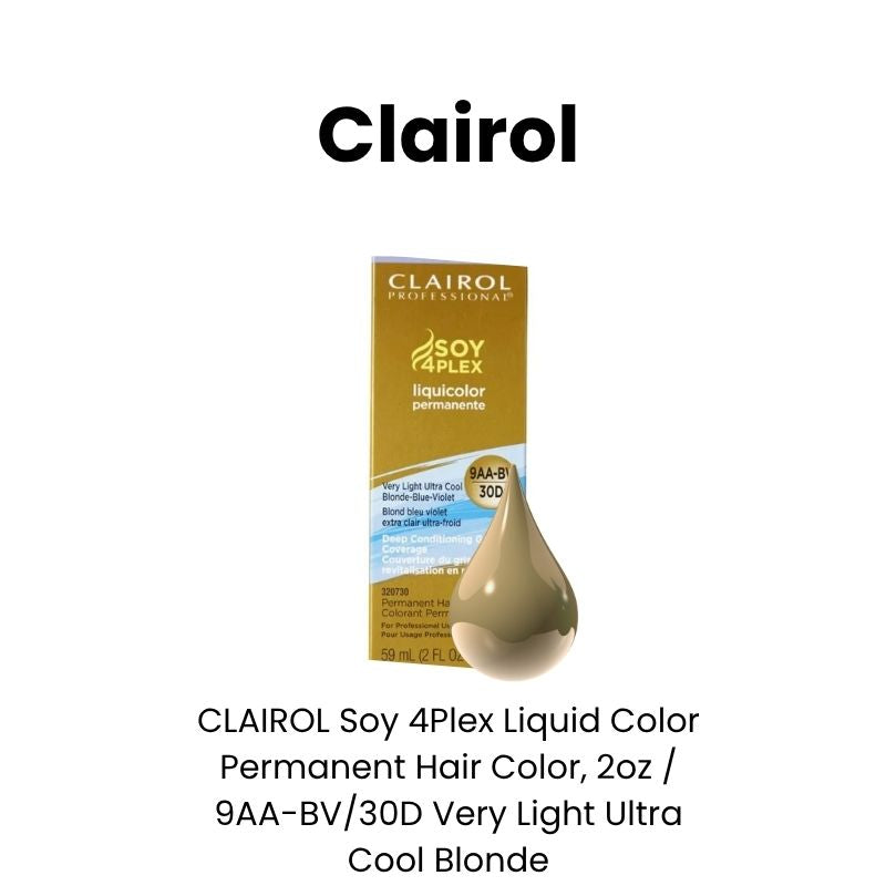 CLAIROL LIQUICOLOR 9AA-BV/30D VL ULT COOL BLND-BLUE-VLT 2oz
