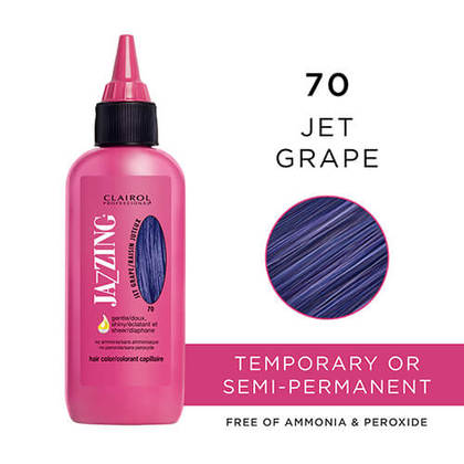CLAIROL JAZZING 70 JET GRAPE 3oz(DP6 / CS48)