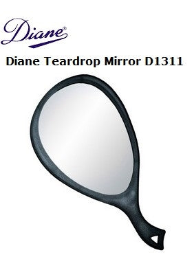 DIANE MIRROR-TEAR DROP BLACK #D1311