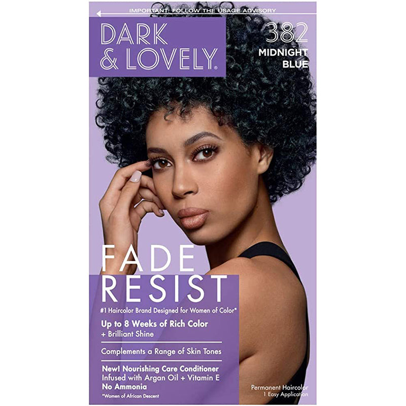 D&L HAIRCOLOR 382 MIDNIGHT BLUE