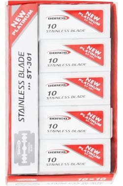 DORCO PLATINUM BLADE ST301 (RED) (DP/10) #D212