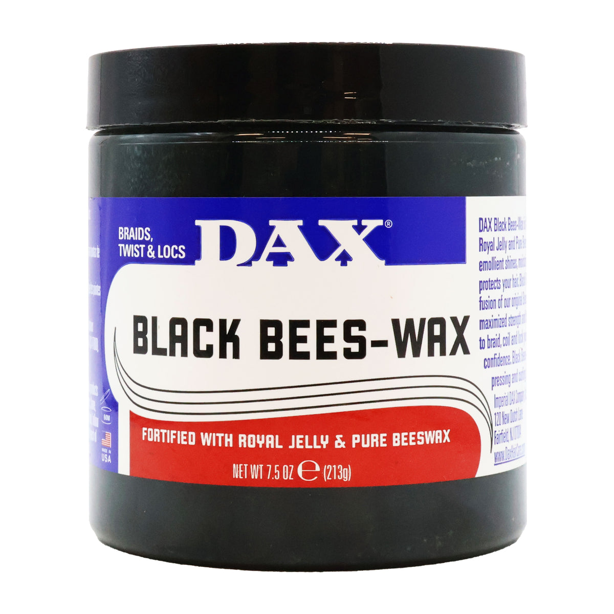 DAX BEES WAX (BLACK) 7.5oz
